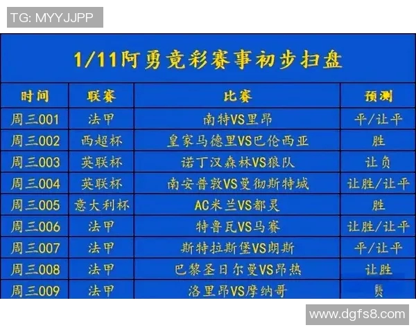 南特与里昂对决前瞻及比分预测分析，谁能赢得胜利